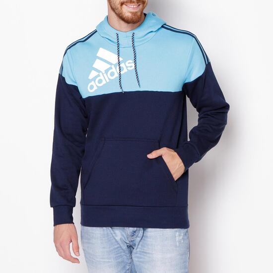 sudadera adidas celeste