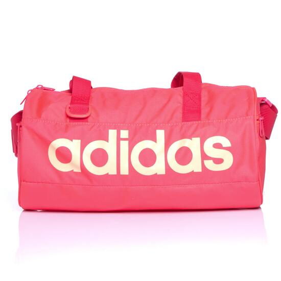 ADIDAS WOMEN LINEAR Bolsa Deporte Pequeña Fucsia