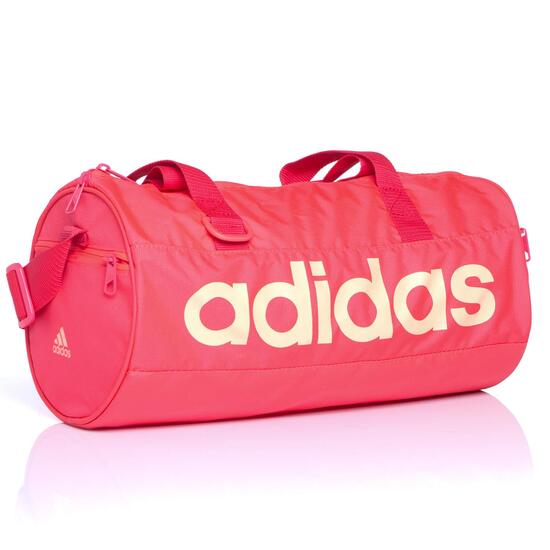 ADIDAS WOMEN LINEAR Bolsa Deporte Pequeña Fucsia