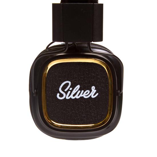 Auriculares SILVER GOLDROCK Negro