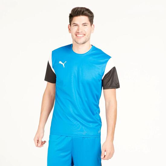 PUMA Camiseta Fútbol Azul Hombre