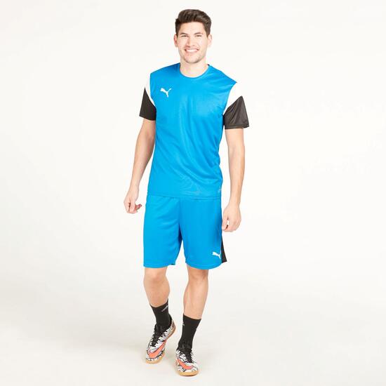 PUMA Camiseta Fútbol Azul Hombre