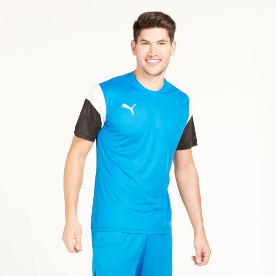 PUMA Camiseta Fútbol Azul Hombre