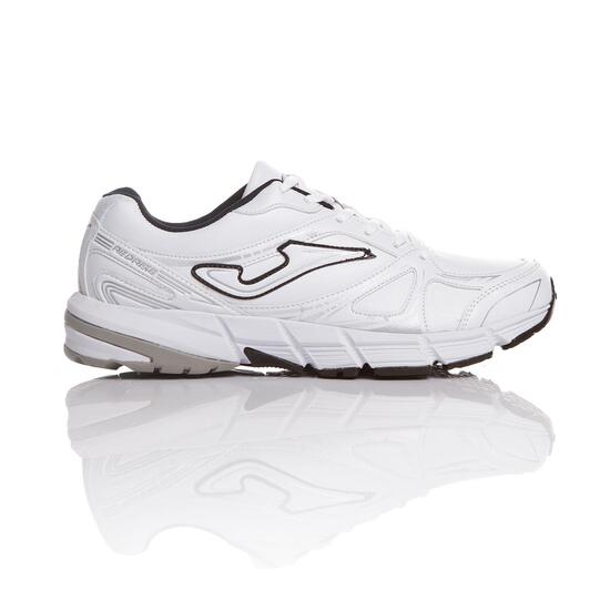 zapatillas blancas running hombre