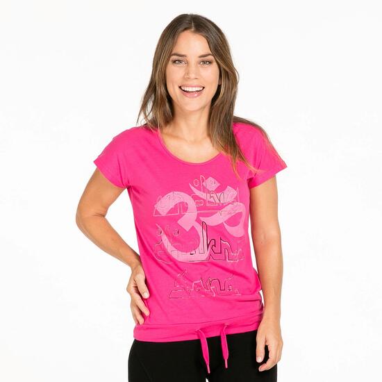 Camiseta Gym ILICO ZEN Fucsia Mujer