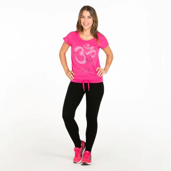 Camiseta Gym ILICO ZEN Fucsia Mujer