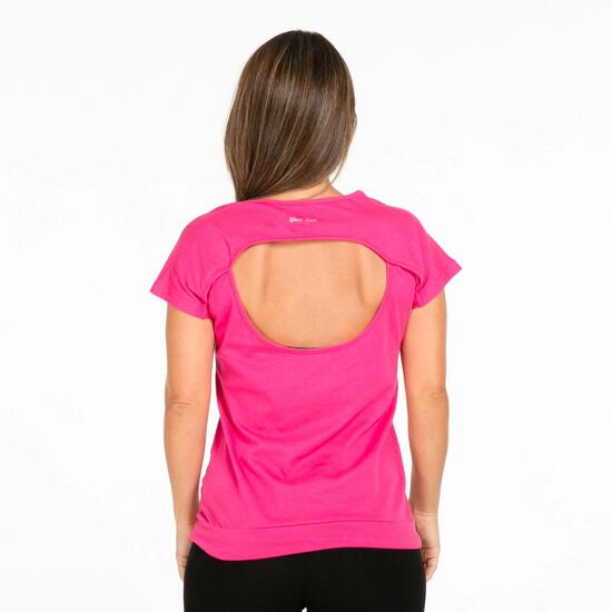 Camiseta Gym ILICO ZEN Fucsia Mujer