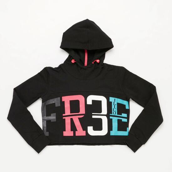 Sudadera Yoga ILICO Negra Niña (10-16)