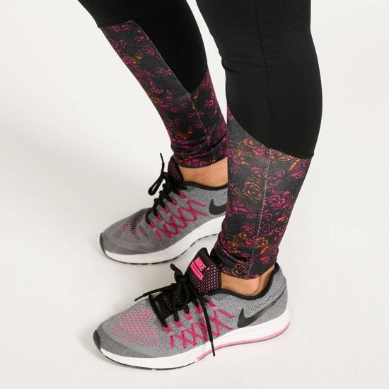 Mallas Largas Gym ILICO ORO Negro Mujer