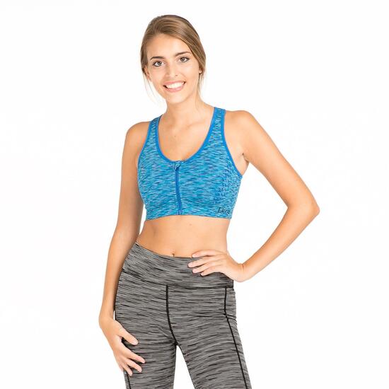 Top Deportivo Gym ILICO SEAMLESS Azul Mujer
