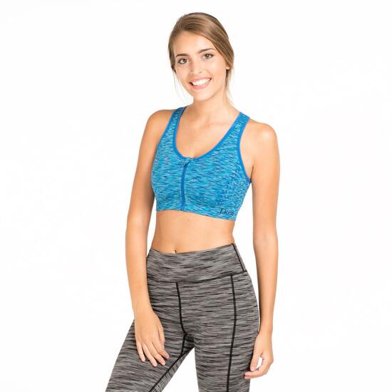 Top Deportivo Gym ILICO SEAMLESS Azul Mujer