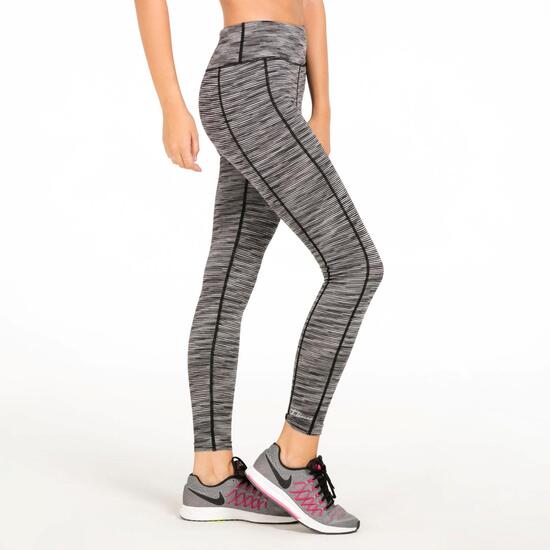 Mallas Largas Gym ILICO SEAMLESS Negro Mujer