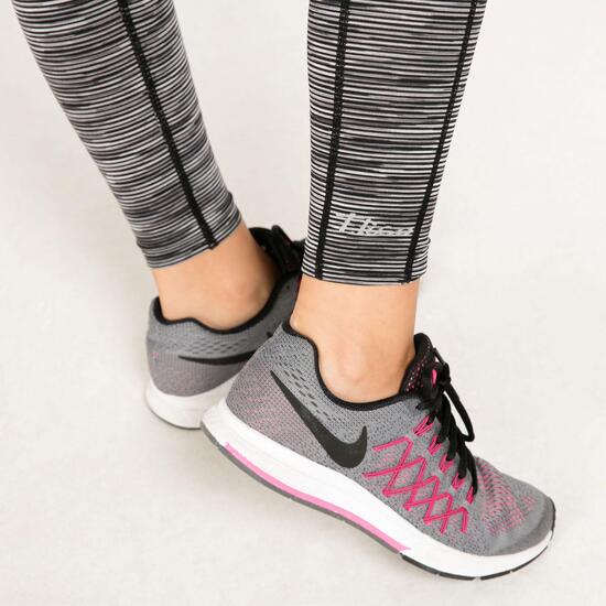 Mallas Largas Gym ILICO SEAMLESS Negro Mujer