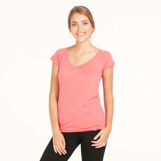 Camiseta Gym ILICO Fresa Mujer