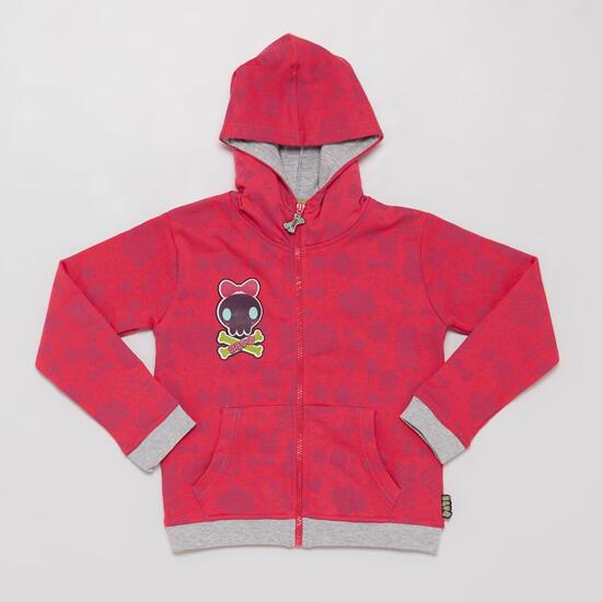 Chándal Capucha SILVER Fucsia Gris Niña (2-8)