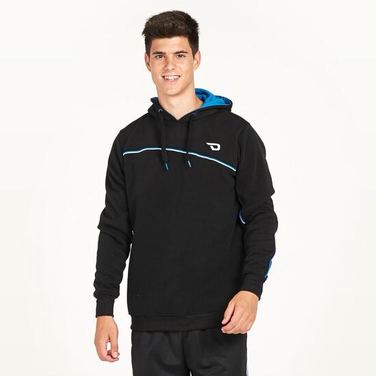 Sudadera Capucha DAFOR Negro Hombre