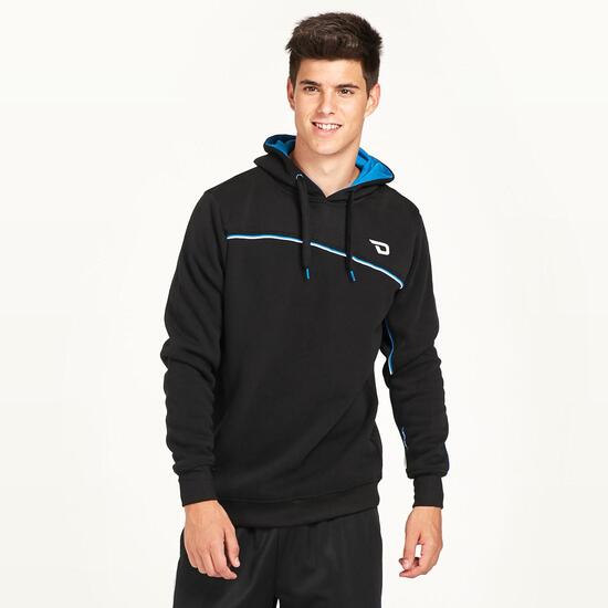 Sudadera Capucha DAFOR Negro Hombre