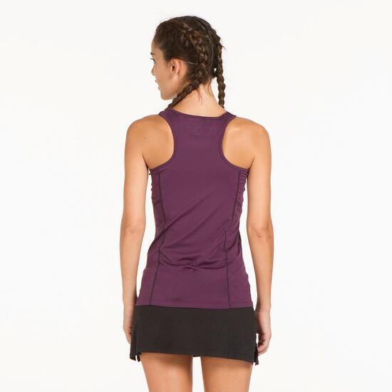 Camiseta Tenis PROTON Morado Mujer