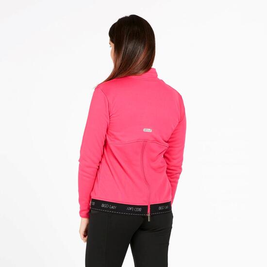 Sudadera SILVER Talla Grande Fucsia Mujer
