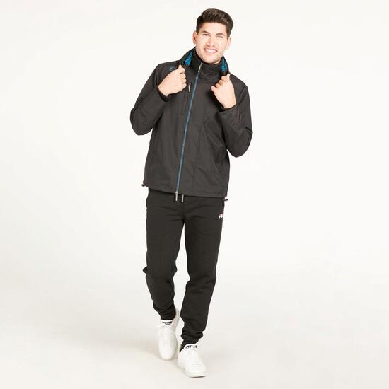 Parka Capucha HARGUS Negro Hombre