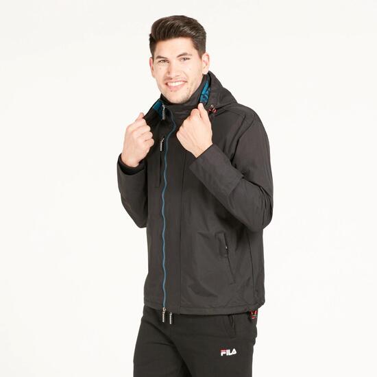 Parka Capucha HARGUS Negro Hombre