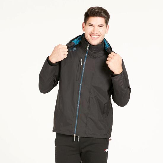 Parka Capucha HARGUS Negro Hombre