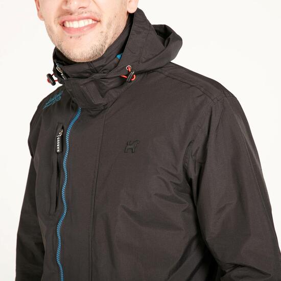 Parka Capucha HARGUS Negro Hombre