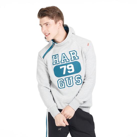 Sudadera Felpa HARGUS Gris Hombre