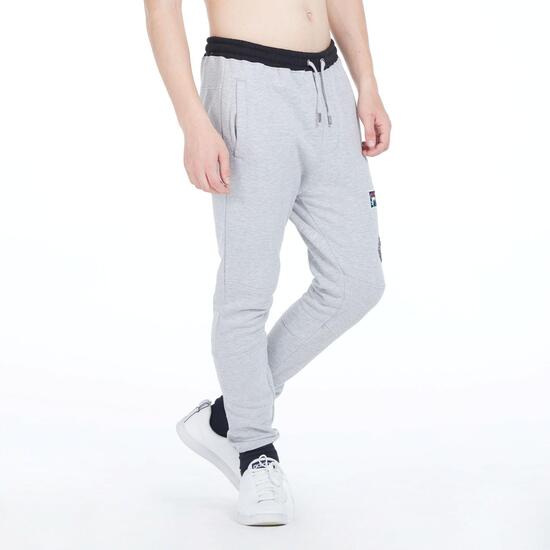 FILA Pantalón Pitillo Gris Hombre