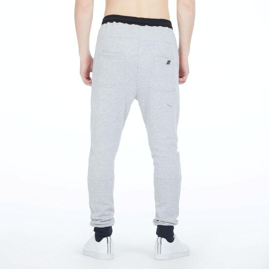 FILA Pantalón Pitillo Gris Hombre