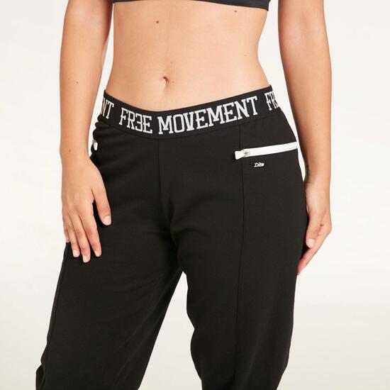 Pantalón Pirata ILICO Negro Mujer