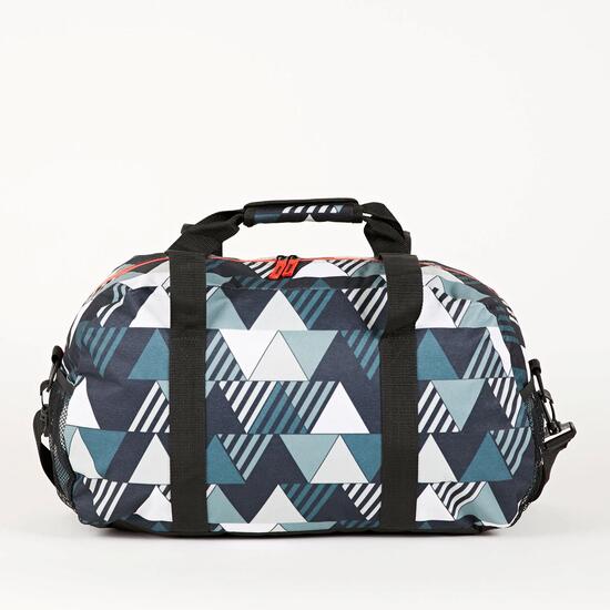 Bolsa Deporte SILVER Mediana Estampado Gris
