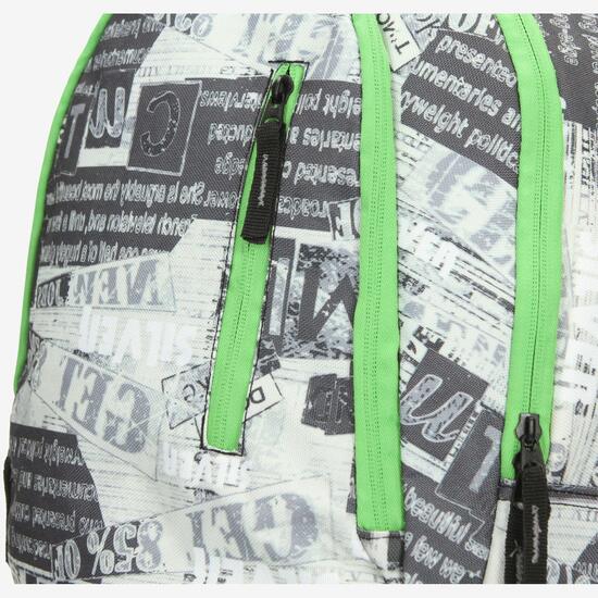 Mochila para Portátil SILVER Estampada Gris
