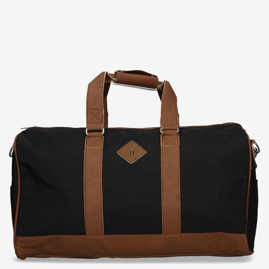 FILA Bolso Deportivo Negro Marrón