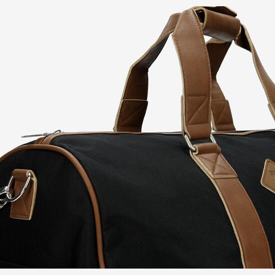 FILA Bolso Deportivo Negro Marrón