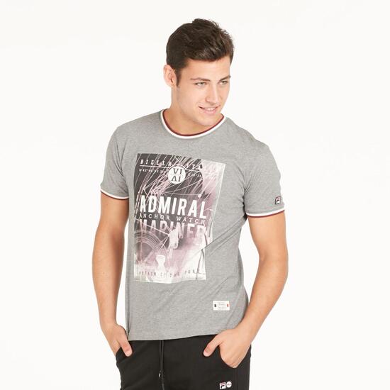 FILA MOOR Camiseta Gris Hombre
