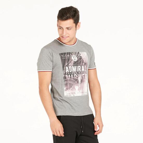 FILA MOOR Camiseta Gris Hombre
