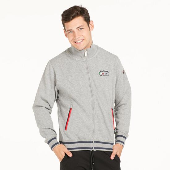 FILA Sudadera Felpa Gris Hombre