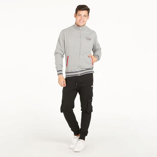 FILA Sudadera Felpa Gris Hombre