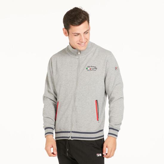 FILA Sudadera Felpa Gris Hombre