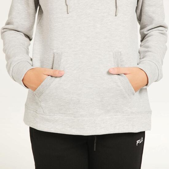 FILA Sudadera Felpa Gris Mujer