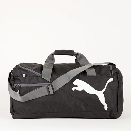 PUMA FUNDAMENTALS Bolsa Deporte Mediana Negra