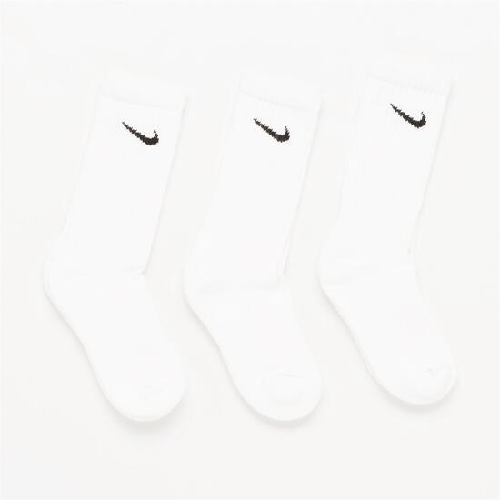 NIKE Calcetines Blanco Unisex