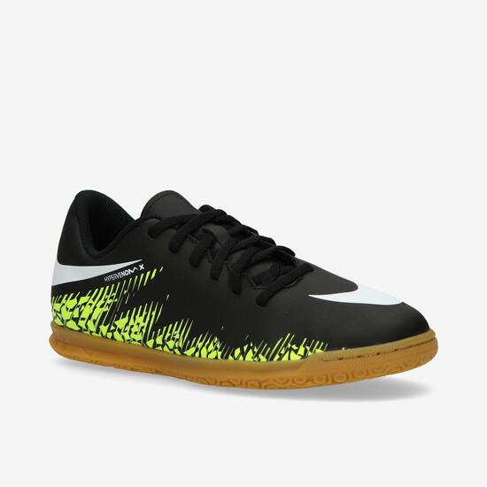 Botas Fútbol Sala Nike Hypervenomx Phade III Neymar Negras Niño