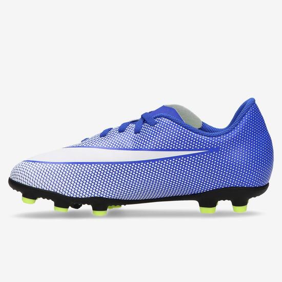 Botas Fútbol Nike Bravata Azules Niño
