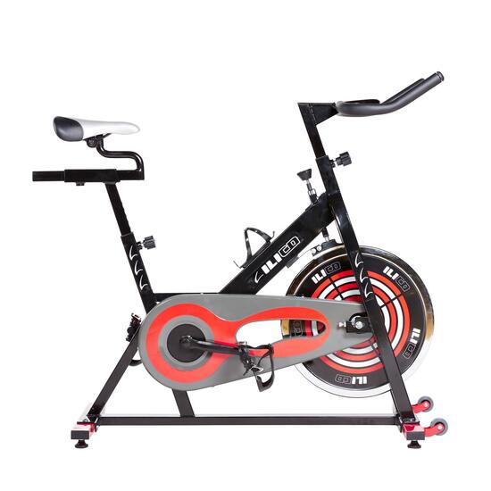 Bicicleta Spinning Piamonte ILICO Negro Rojo