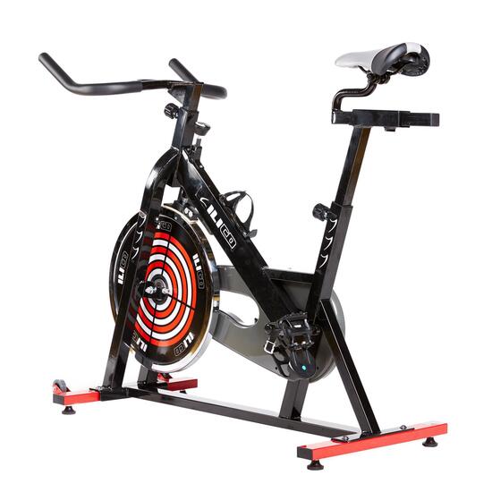 Bicicleta Spinning Piamonte ILICO Negro Rojo