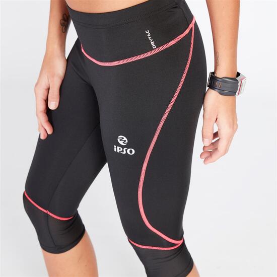 Malla Running Ipso Experience Negro Mujer