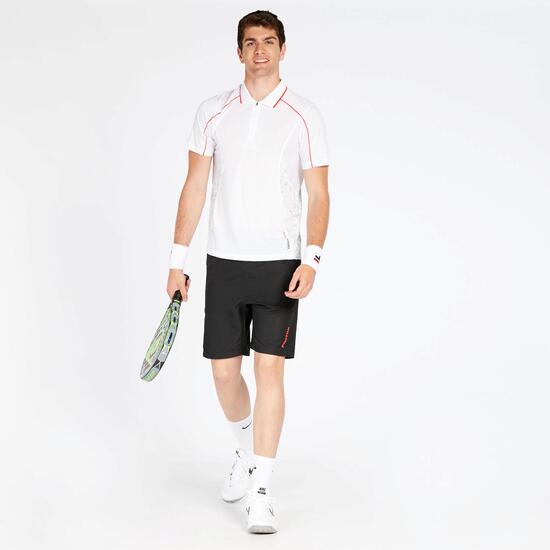 Polo Padel Blanco Hombre Proton