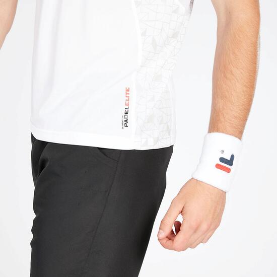 Polo Padel Blanco Hombre Proton